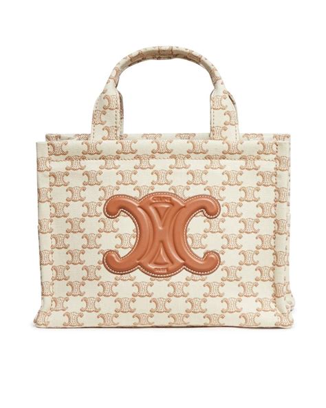 celine thais cloth handbag|Thais cloth handbag Celine White in Cloth .